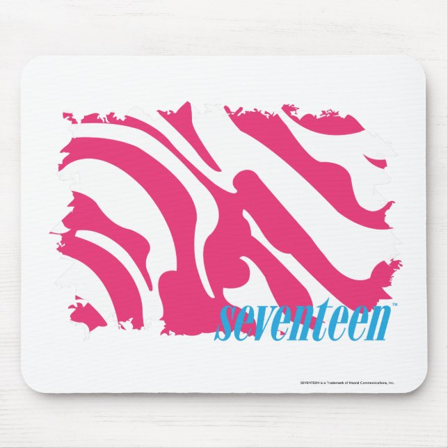 Mousepad Magenta 3 da zebra (Frente)