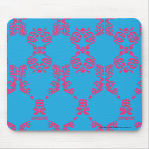 Mousepad Magenta-Aqua do damasco