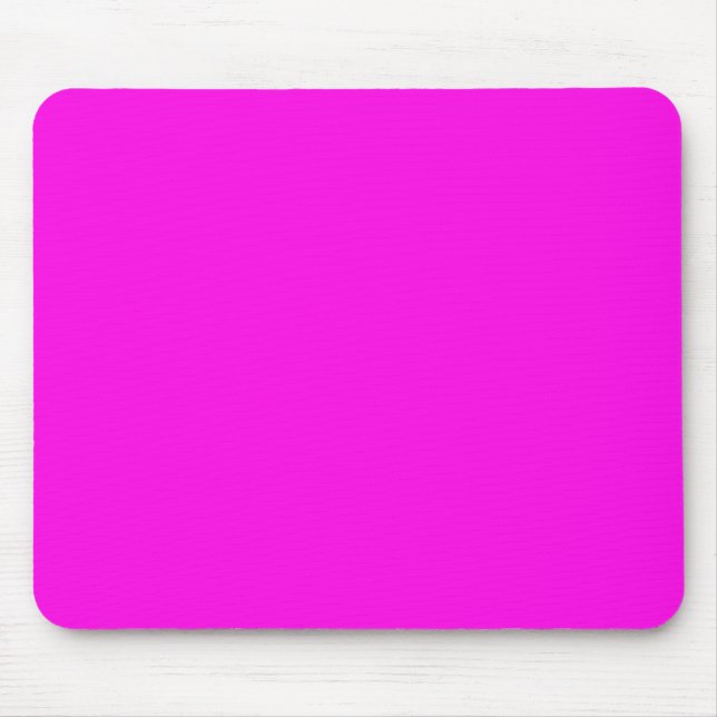 Mousepad Magenta Brilhante (cor sólida) (Frente)