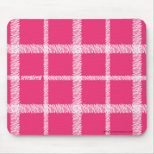 Mousepad Magenta da xadrez