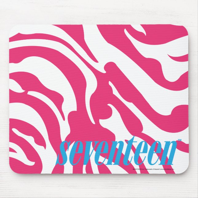 Mousepad Magenta da zebra (Frente)