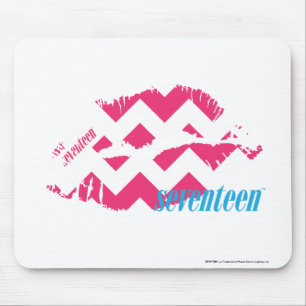 Mousepad Magenta do ziguezague
