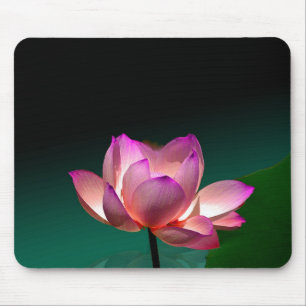 Mousepad Magenta Lotus no cheio, bloco de mouse