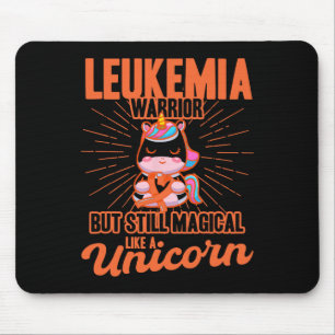 Mousepad Magia Como Uma Consciência Da Leucemia Do Unicórni