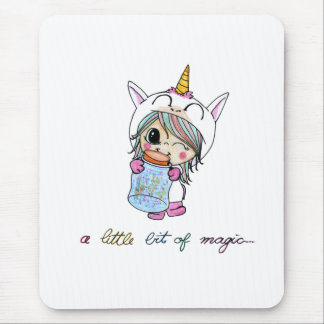 Mousepad Magia de Unicórnio Bonita