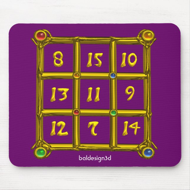MOUSEPAD MAGIC SQUARE 33 (Frente)