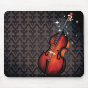 Mousepad Mágica do contrabaixo