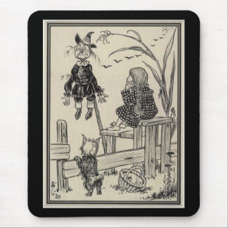 Mousepad Mágico de Oz Dorothy e o espantalho