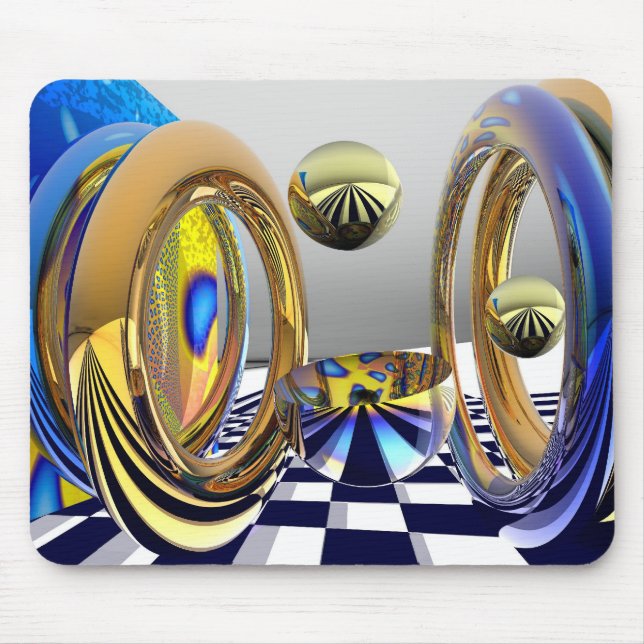 Mousepad mágico dos anéis (Frente)