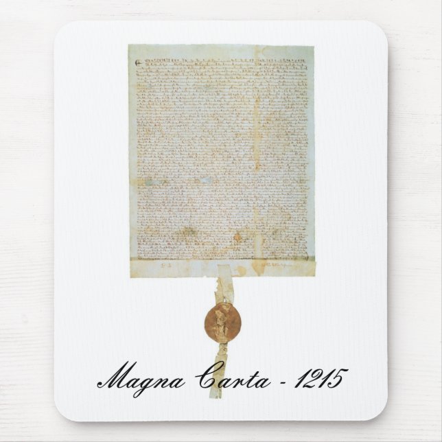 Mousepad Magna Carta Libertatum - 1215 (Frente)
