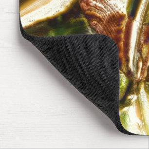 Mousepad Magnificação russa do recorte de madeira com nó