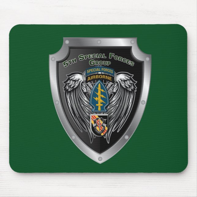 Mousepad Magnificent 5th Special Forces Group (Airborne) (Frente)