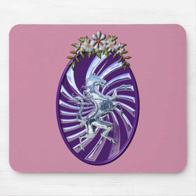 Mousepad Magnificent Mythical Unicorn (Frente)