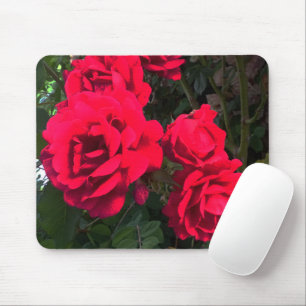 Mousepad Magnificent Red Roses