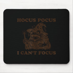 Mousepad Mago sapo engraçado com tda - não consigo me conce