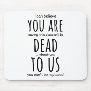 Mousepad Mágulos engraçados para colega de trabalho, você e