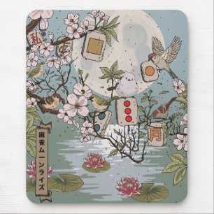 Mousepad Mahjong Luar da Lua