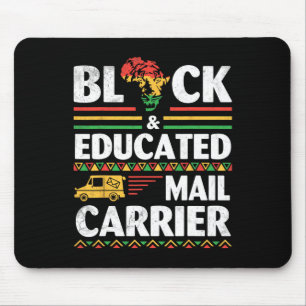 Mousepad Mai Educada E Preto Africano do Mês da História Ne