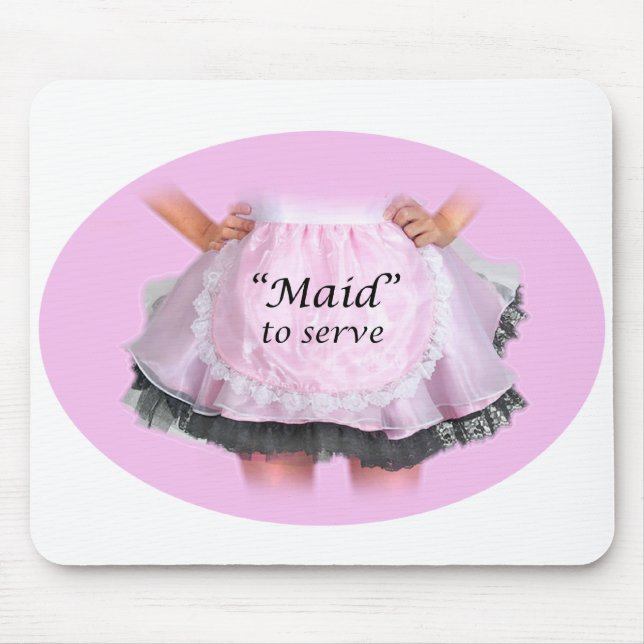 Mousepad Maid to Serve (Frente)