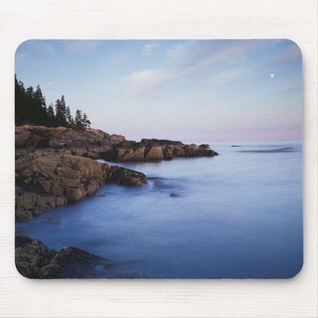 Mousepad Maine, Acadia National Park, Moonset (Frente)