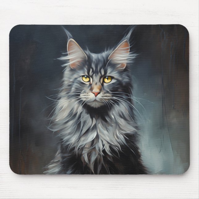 Mousepad Maine Coon cat (Frente)