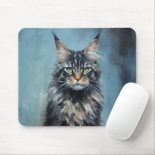 Mousepad Maine Coon cat