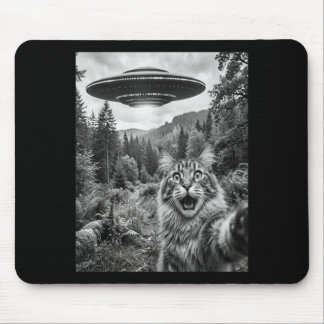 Mousepad Maine Coon Selfie com ET OVNI Divertido Maine Coon