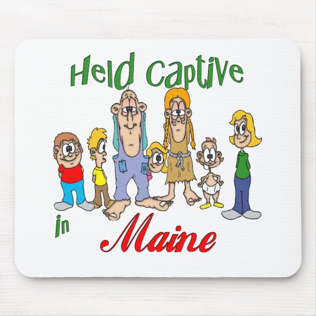 Mousepad Maine em cativeiro (Frente)