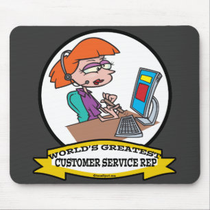 MOUSEPAD MAIOR CARTÃO DE REP DE SERVIÇO AO CLIENTE DO MUN