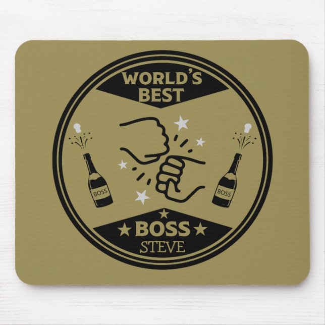 Mousepad Maior Chefe do Mundo (Frente)