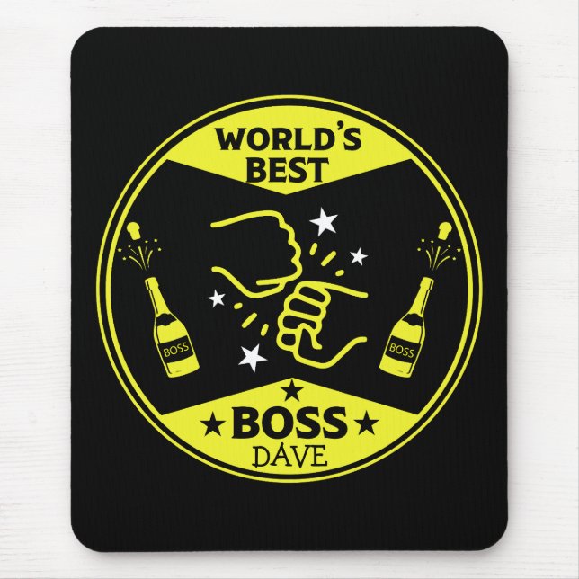 Mousepad Maior Chefe do Mundo (Frente)