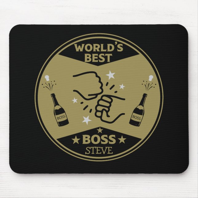 Mousepad Maior Chefe do Mundo (Frente)