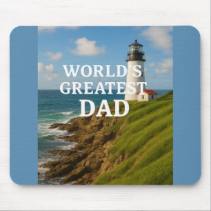 Mousepad Maior Pai do Mundo - Edição de Calma Costeira