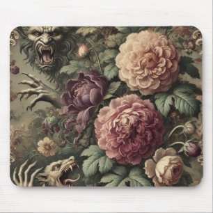Mousepad Mais alto que Blooms - Vitoriano Gótico