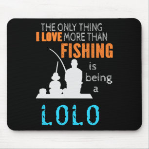 Mousepad Mais do que amor Pesca Lolo Filipino Avô