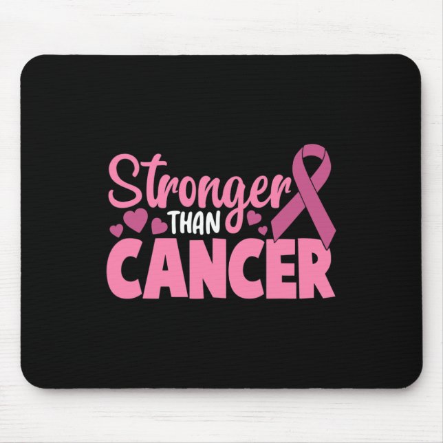 Mousepad Mais Forte Do Que As Mulheres Com Sensibilização P (Frente)