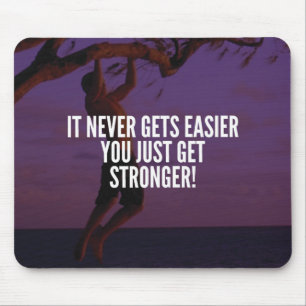 Mousepad Mais Forte - Motivação do Workout