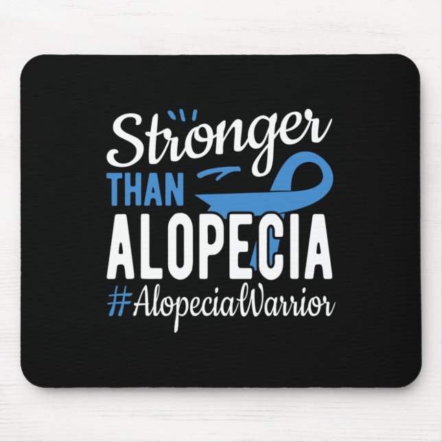 Mousepad Mais Forte Que A Alopécia (Frente)