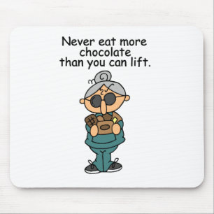 Mousepad Mais Humor de Chocolate