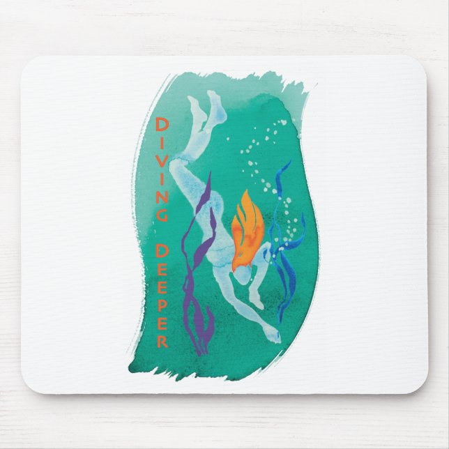 Mousepad mais profundo de mergulho (Frente)