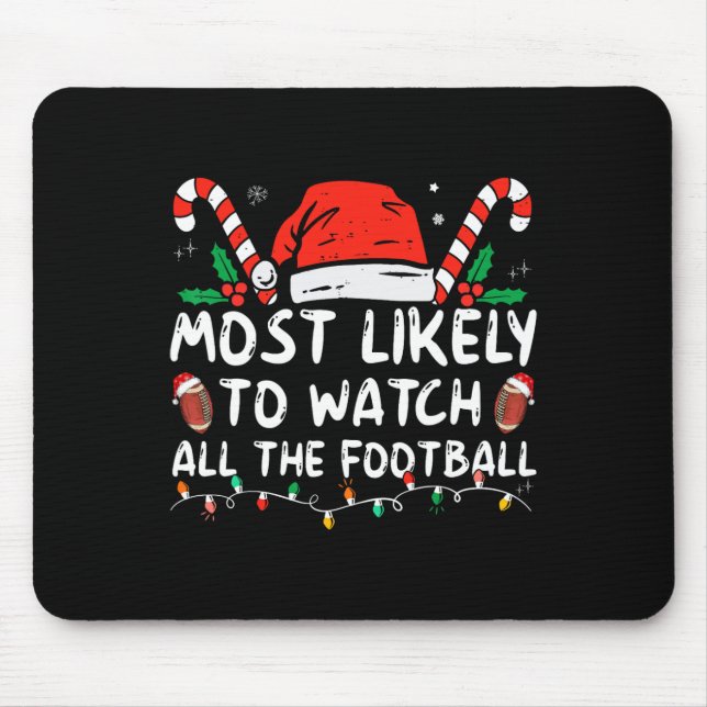 Mousepad Mais Propenso a Assistir a Todos os Jogos de Futeb (Frente)