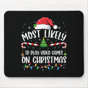 Mousepad Mais Propenso a Jogar Videojogos na Família de Nat