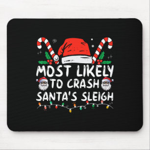 Mousepad Mais propenso a travar Papais noeis de Natal