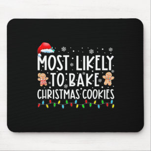 Mousepad Mais Provável A Assar De Biscoitos De Natal