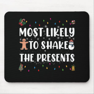 Mousepad Mais Provável De Sacudir Os Presentes Natal Divert