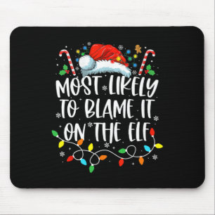 Mousepad Mais Provável É Culpá-Lo Na Família De Papais noei