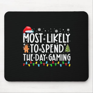 Mousepad Mais Provável É Passar O Dia De Um Natal Divertido