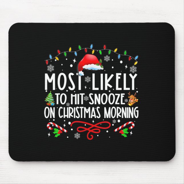 Mousepad Mais Provável Para Atingir O Snooze Na Manhã De Na (Frente)