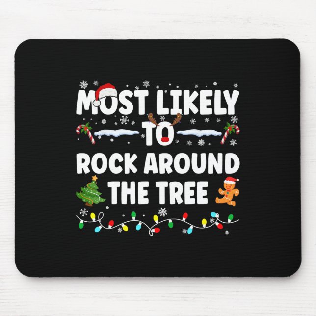 Mousepad Mais Provável Para Balançar À Volta Da Árvore (Frente)