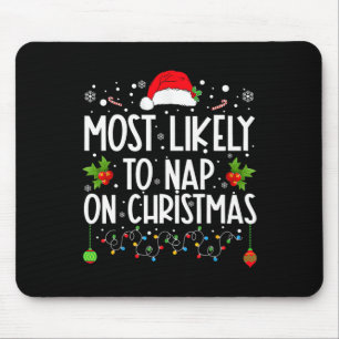 Mousepad Mais Provável Para Dormir No Natal Da Família P